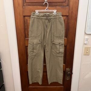We The Free Park Ave Pull-On Cargo Pants Adventurer Army Green sz XS $148 NWT's